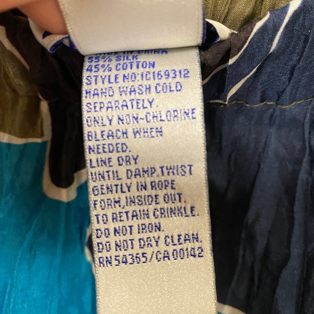 Vintage Nygard Women Silk Blend Sz 12 Tiered Ruffle Maxi Skirt Boho Whimsical - Picture 3 of 6